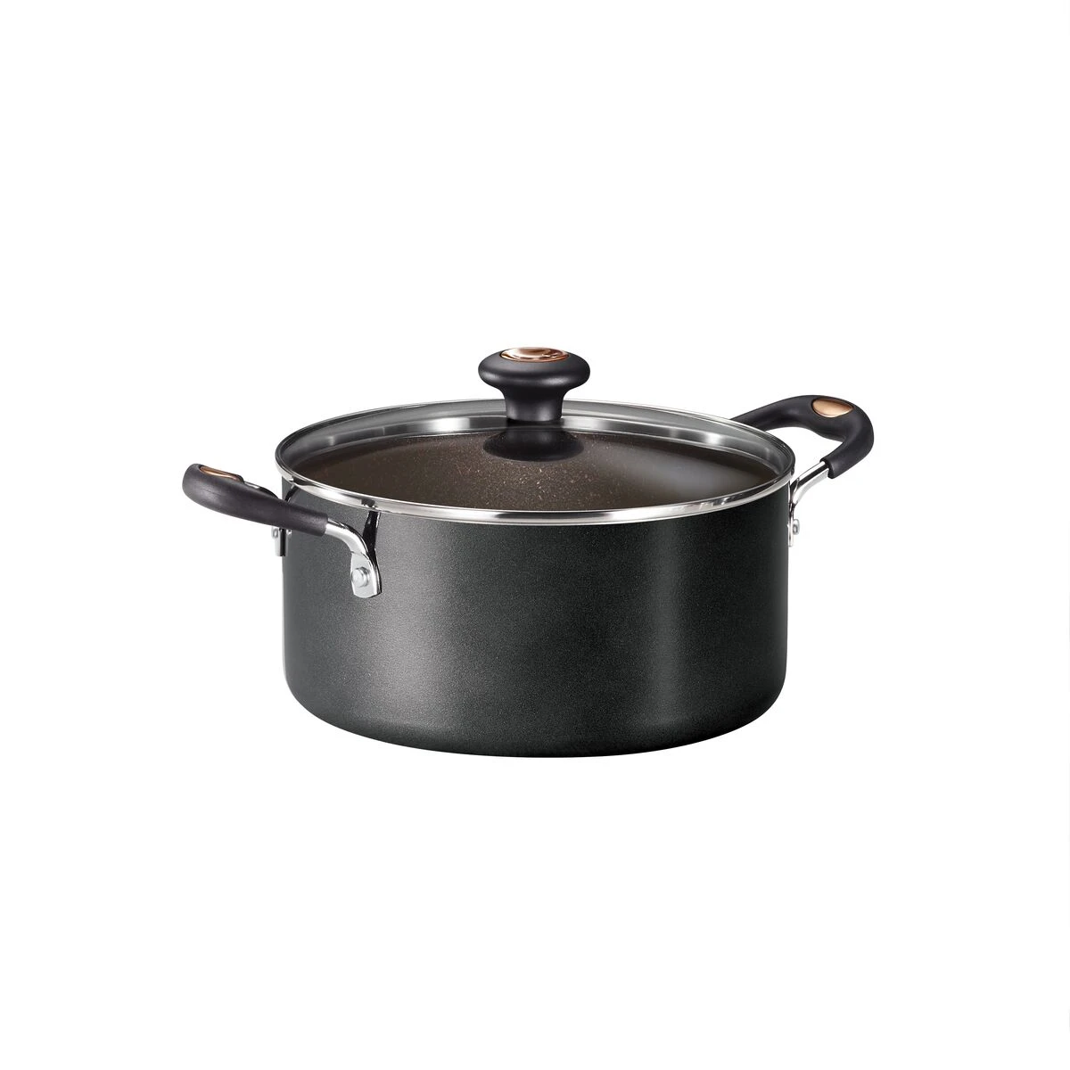 Tramontina "Pots & Pans" 5 Qt Aluminum Nonstick Covered Dutch Oven 5 Tramontina "Pots & Pans" 5 Qt Aluminum Nonstick Covered Dutch Oven - Image 3