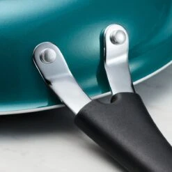 Tramontina 3 Pk Porcelain Enamel Fry Pans - Teal 13 Tramontina 3 Pk Porcelain Enamel Fry Pans - Teal -Tramontina 80156110IXM004G
