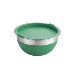 Tramontina 10 Pc Covered Stainless Steel And Silicone Mixing Bowl Set - Mint Green 20 Tramontina 10 Pc Covered Stainless Steel And Silicone Mixing Bowl Set - Mint Green -Tramontina 80202034IXM006G