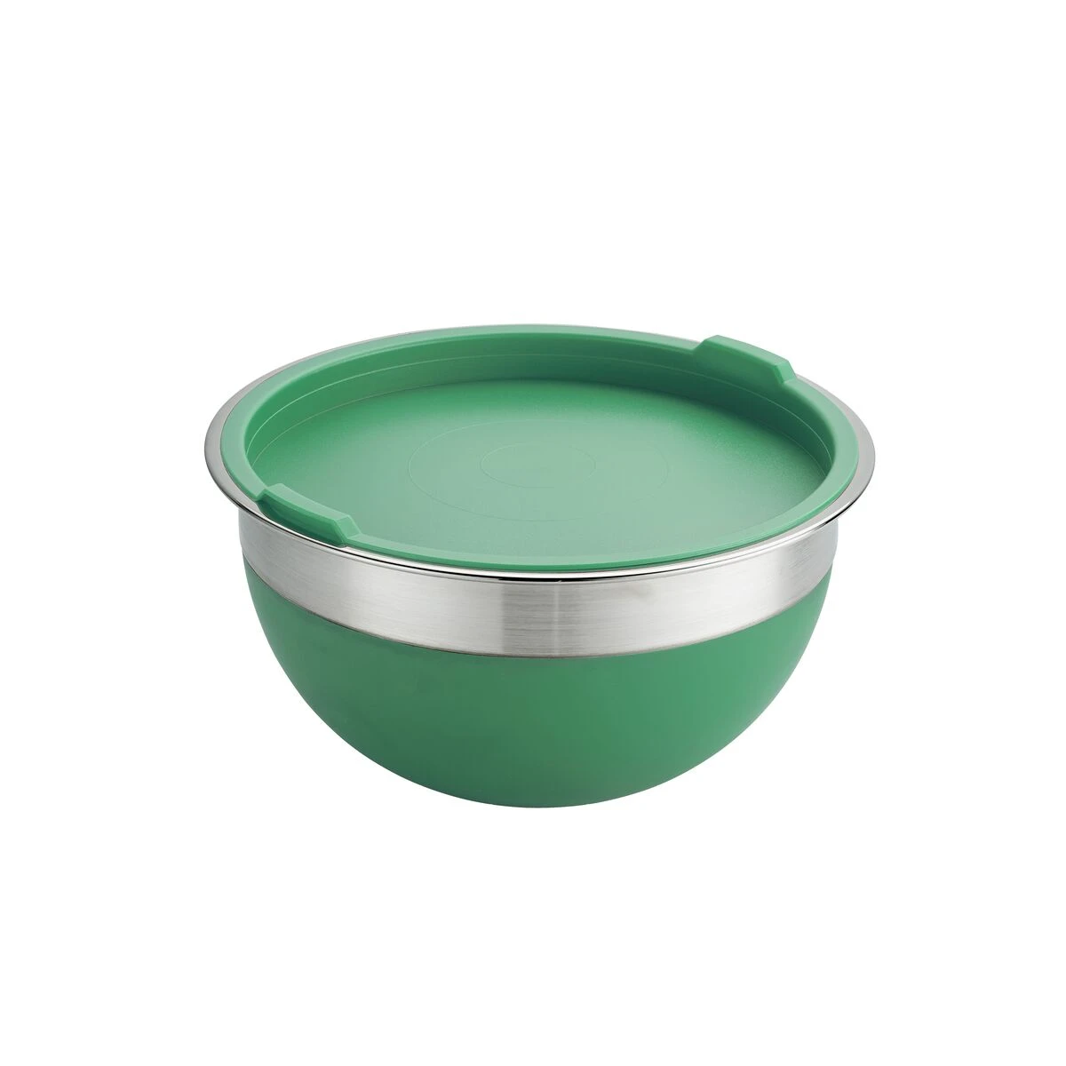 Tramontina 10 Pc Covered Stainless Steel And Silicone Mixing Bowl Set - Mint Green 9 Tramontina 10 Pc Covered Stainless Steel And Silicone Mixing Bowl Set - Mint Green - Image 7