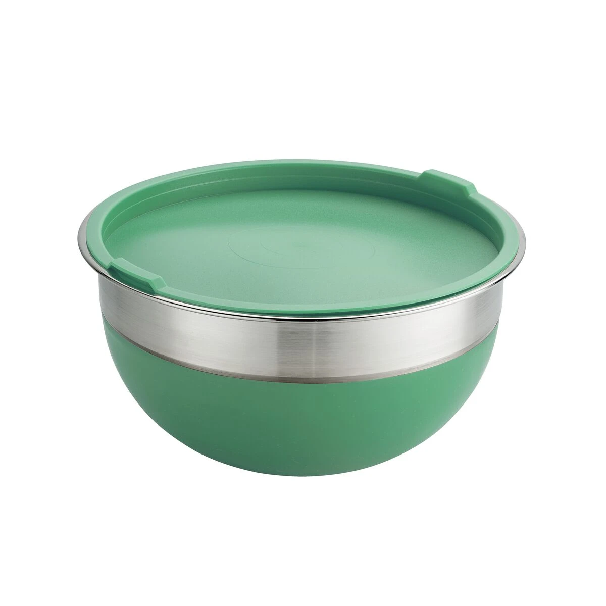 Tramontina 10 Pc Covered Stainless Steel And Silicone Mixing Bowl Set - Mint Green 8 Tramontina 10 Pc Covered Stainless Steel And Silicone Mixing Bowl Set - Mint Green - Image 6