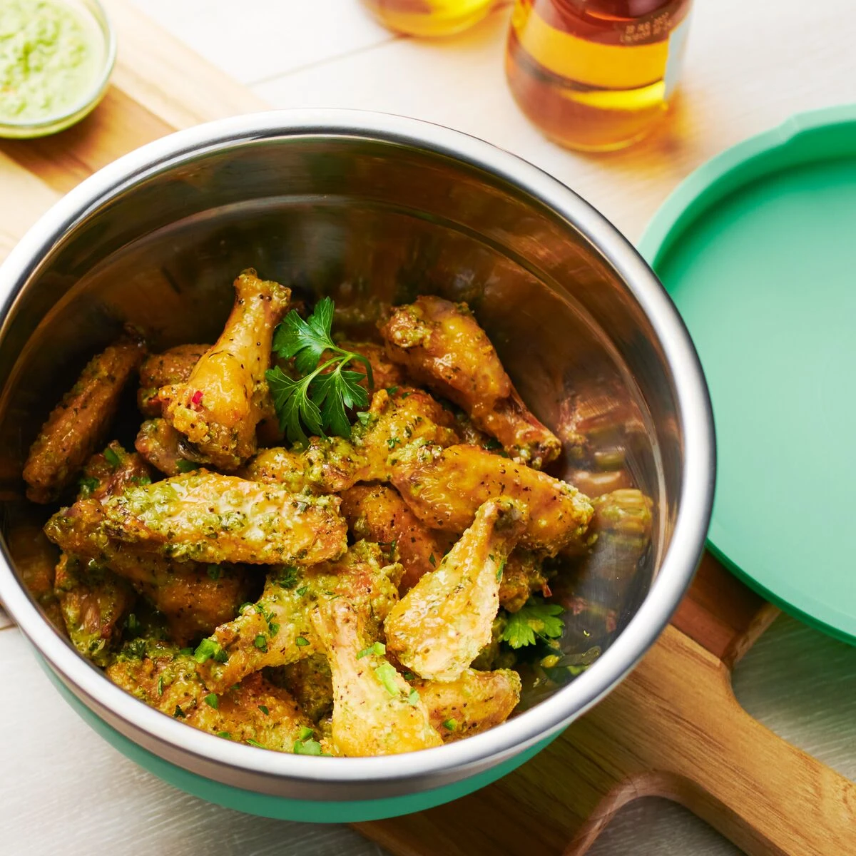 Tramontina 10 Pc Covered Stainless Steel And Silicone Mixing Bowl Set - Mint Green 6 Tramontina 10 Pc Covered Stainless Steel And Silicone Mixing Bowl Set - Mint Green - Image 4