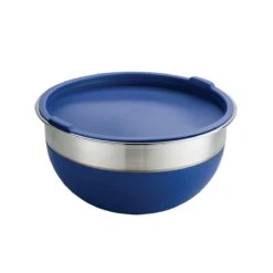 Tramontina 10 Pc Covered Stainless Steel And Silicone Mixing Bowl Set - Blue 16 Tramontina 10 Pc Covered Stainless Steel And Silicone Mixing Bowl Set - Blue -Tramontina 80202035IXM006G
