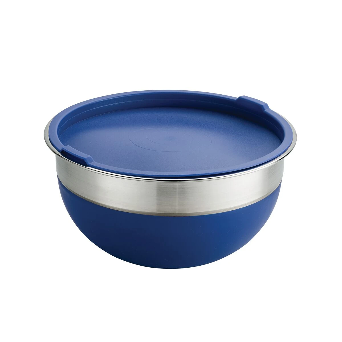 Tramontina 10 Pc Covered Stainless Steel And Silicone Mixing Bowl Set - Blue 7 Tramontina 10 Pc Covered Stainless Steel And Silicone Mixing Bowl Set - Blue - Image 5
