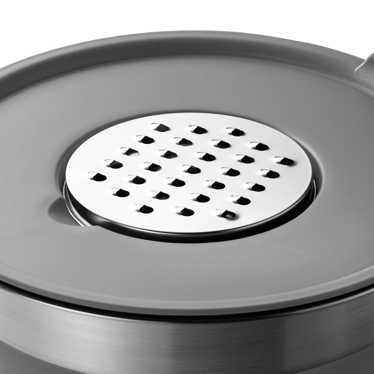 Tramontina 10 Pc Covered Stainless Steel And Silicone Mixing Bowl Set With Grating Tools - Charcoal Gray 11 Tramontina 10 Pc Covered Stainless Steel And Silicone Mixing Bowl Set With Grating Tools - Charcoal Gray - Image 9