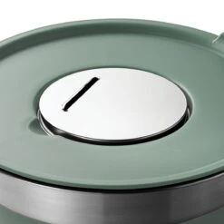 Tramontina 10 Pc Covered Stainless Steel And Silicone Mixing Bowl Set With Grating Tools - Sea Salt Green -Tramontina 80202047IXM005G