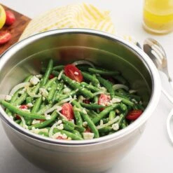 Tramontina 3 Pc Stainless Steel Mixing Bowl Set 12 Tramontina 3 Pc Stainless Steel Mixing Bowl Set -Tramontina 80202202IXM006G