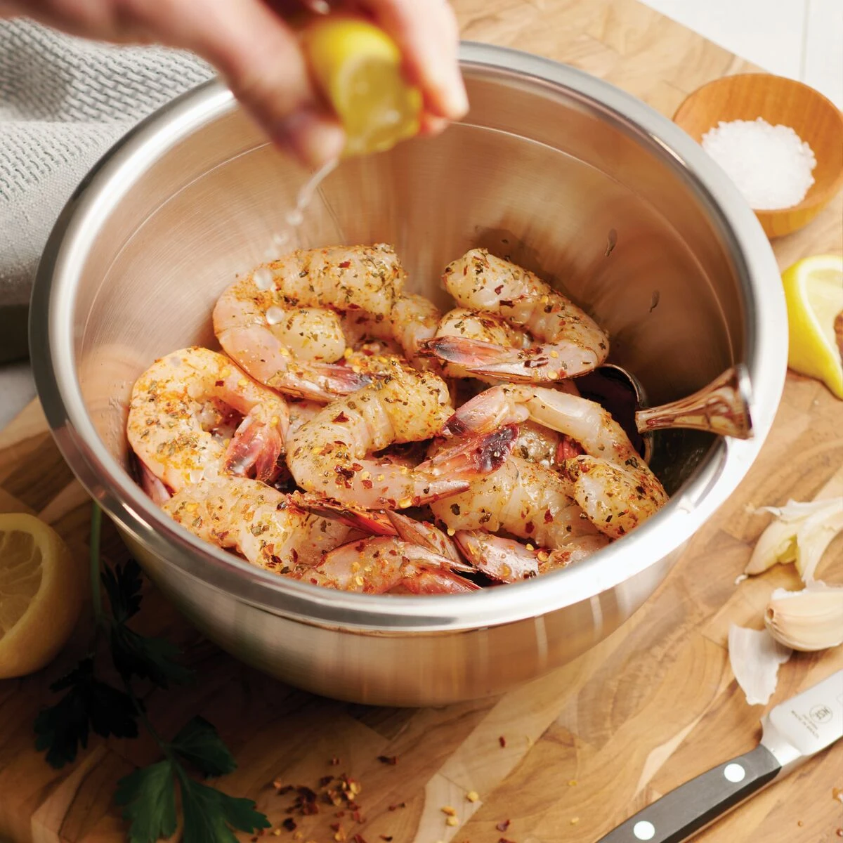 Tramontina 3 Pc Stainless Steel Mixing Bowl Set 4 Tramontina 3 Pc Stainless Steel Mixing Bowl Set - Image 2