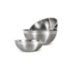 Tramontina 3 Pc Low Profile Stainless Steel Mixing Bowl Set 1 Tramontina 3 Pc Low Profile Stainless Steel Mixing Bowl Set -Tramontina 80202531PNM001G