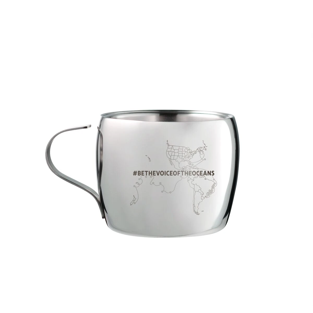 Tramontina 2 Pk Stainless Steel Double-Wall Cups - Voice Of The Oceans Limited Edition 6 Tramontina 2 Pk Stainless Steel Double-Wall Cups - Voice Of The Oceans Limited Edition - Image 4