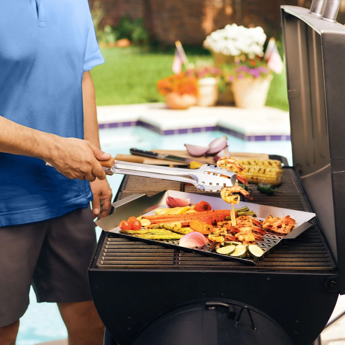 Tramontina Churrasco BBQ Large Stainless Steel Outdoor Grill Pan 7 Tramontina Churrasco BBQ Large Stainless Steel Outdoor Grill Pan - Image 5