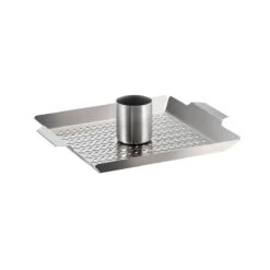 Tramontina Churrasco BBQ Stainless Steel Outdoor Chicken Roaster With Basting Cup 11 Tramontina Churrasco BBQ Stainless Steel Outdoor Chicken Roaster With Basting Cup -Tramontina 80905008IXM001G