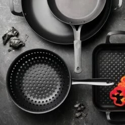 Tramontina Churrasco BBQ 10 In Round Carbon Steel Stir Fry Pan -Tramontina 80905017IXM005G