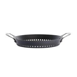 Tramontina Churrasco BBQ 12 In Round Carbon Steel Grill Pan 11 Tramontina Churrasco BBQ 12 In Round Carbon Steel Grill Pan -Tramontina 80905018IXM001G