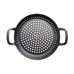 Tramontina Churrasco BBQ 12 In Round Carbon Steel Grill Pan 10 Tramontina Churrasco BBQ 12 In Round Carbon Steel Grill Pan -Tramontina 80905018IXM002G