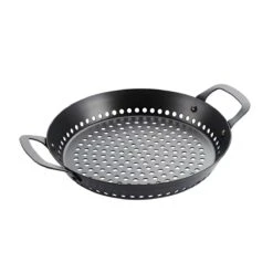 Tramontina Churrasco BBQ 12 In Round Carbon Steel Grill Pan 9 Tramontina Churrasco BBQ 12 In Round Carbon Steel Grill Pan -Tramontina 80905018IXM003G