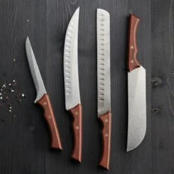 Tramontina Churrasco BBQ 4 Pc Grilling Knife Set