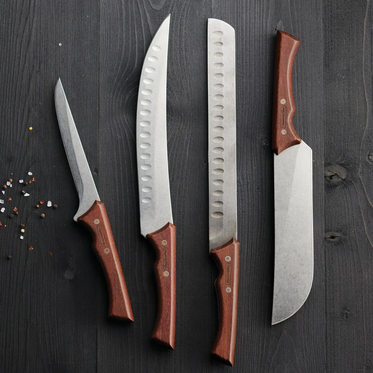 Tramontina Churrasco BBQ 4 Pc Grilling Knife Set 3 Tramontina Churrasco BBQ 4 Pc Grilling Knife Set