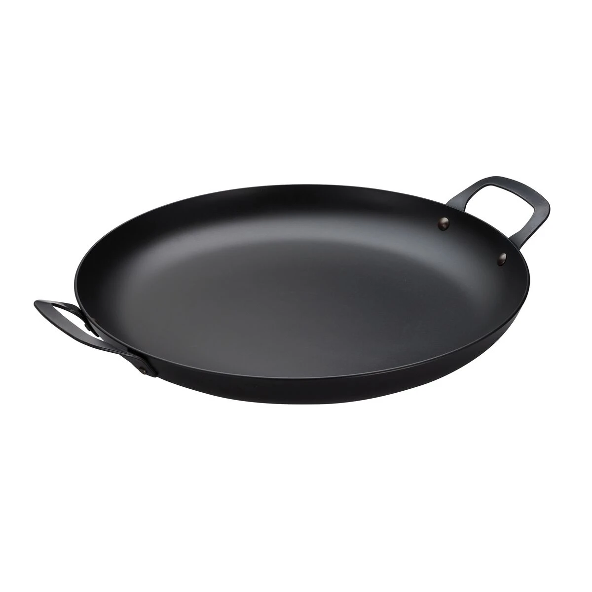 Tramontina Churrasco BBQ 15 In Round Carbon Steel Griddle Pan 4 Tramontina Churrasco BBQ 15 In Round Carbon Steel Griddle Pan - Image 2