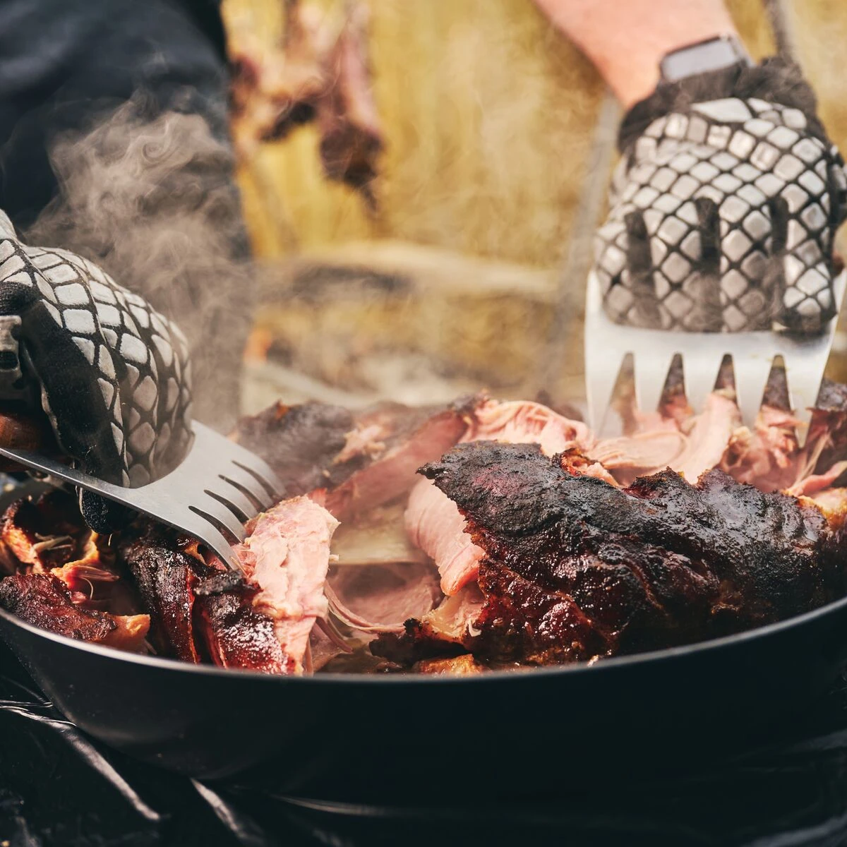 Tramontina Churrasco BBQ 15 In Round Carbon Steel Griddle Pan 9 Tramontina Churrasco BBQ 15 In Round Carbon Steel Griddle Pan - Image 7