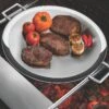 Tramontina Churrasco BBQ 17.25 In Tri-Ply Clad Stainless Steel Round Grill Pan 1 Tramontina Churrasco BBQ 17.25 In Tri-Ply Clad Stainless Steel Round Grill Pan -Tramontina 80905031PDM001G