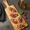 Tramontina 19 In X 7.5 In Teak Wood Rectangle Serving Board With Handle 2 Tramontina 19 In X 7.5 In Teak Wood Rectangle Serving Board With Handle -Tramontina 81000024PRM001G