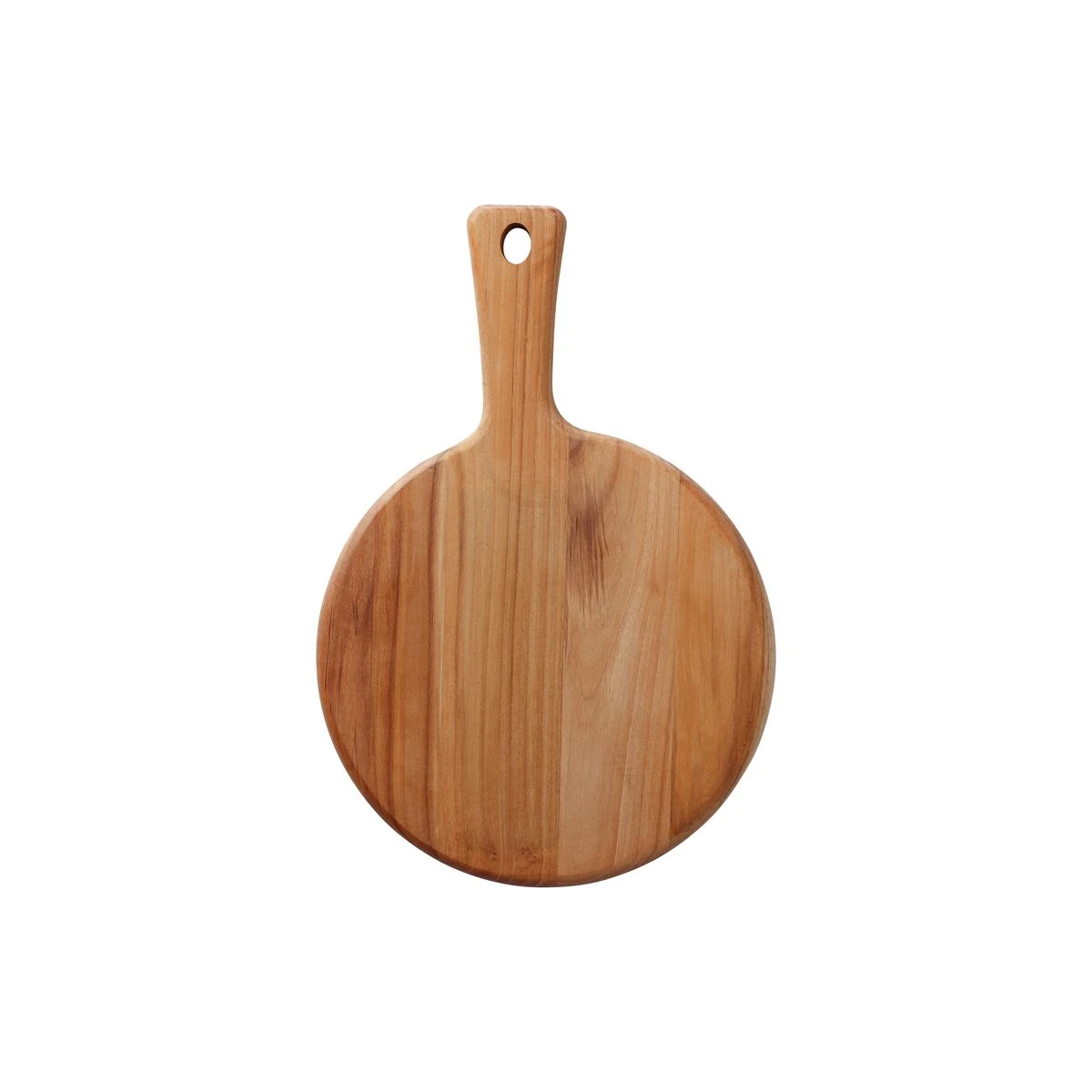 Tramontina 13.25 In X 9 In Teak Wood Round Cutting Board With Handle 4 Tramontina 13.25 In X 9 In Teak Wood Round Cutting Board With Handle - Image 2
