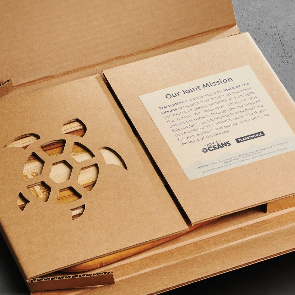 Tramontina Teakwood Steak Serving Board- Voice Of The Oceans Limited Edition 5 Tramontina Teakwood Steak Serving Board- Voice Of The Oceans Limited Edition - Image 3