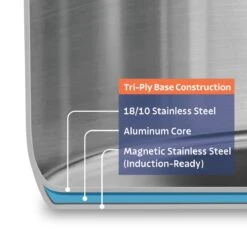 Tramontina Guru 6 Qt Stainless Steel Pasta Cooker 11 Tramontina Guru 6 Qt Stainless Steel Pasta Cooker -Tramontina 81502004IXI001G