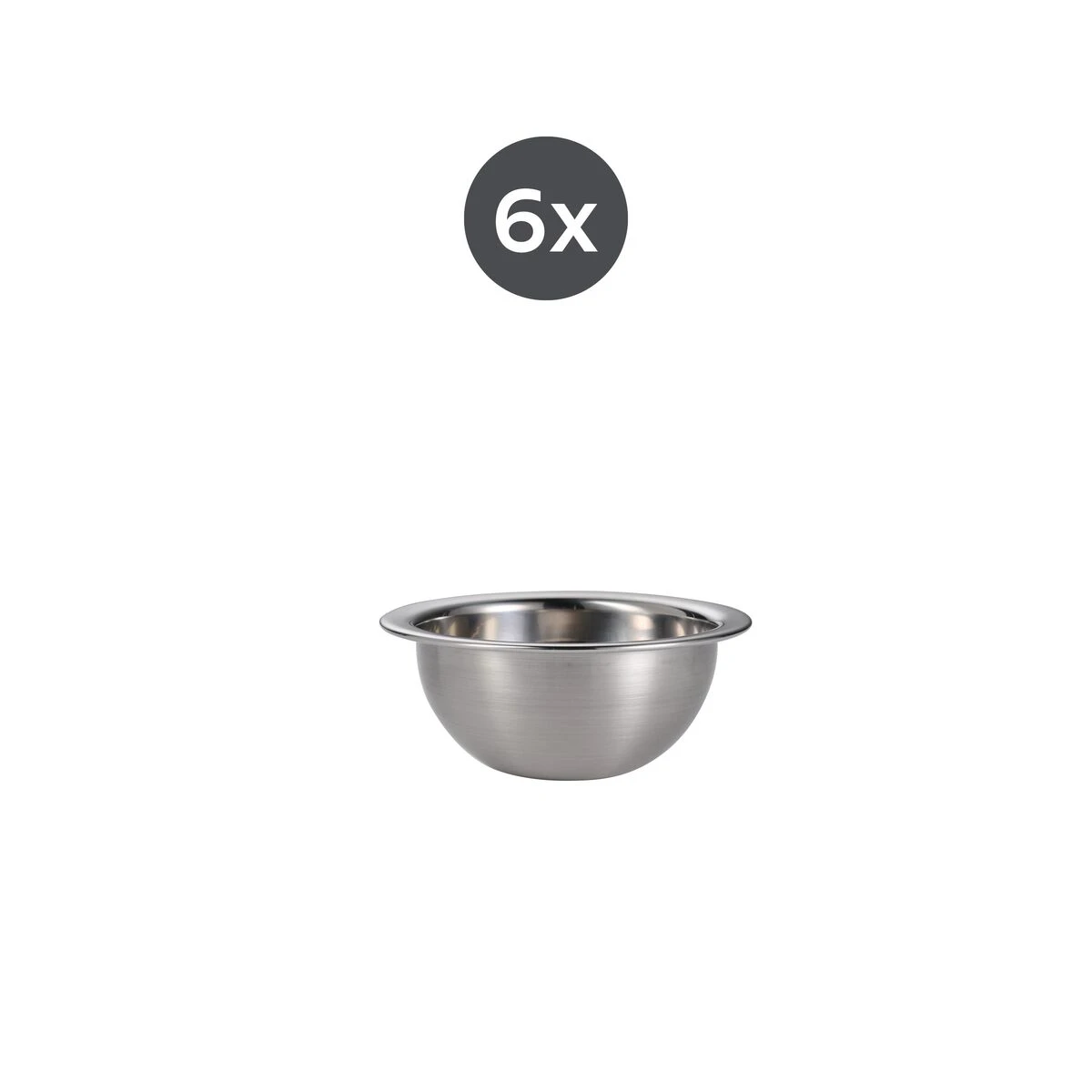 Tramontina Guru 11 Pc Stainless Steel Prep Bowl With Black Silicone Base Set 7 Tramontina Guru 11 Pc Stainless Steel Prep Bowl With Black Silicone Base Set - Image 5