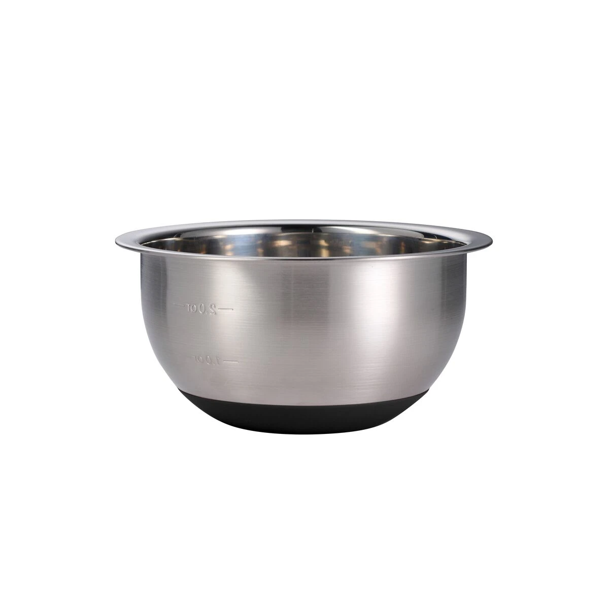 Tramontina Guru 11 Pc Stainless Steel Prep Bowl With Black Silicone Base Set 10 Tramontina Guru 11 Pc Stainless Steel Prep Bowl With Black Silicone Base Set - Image 8