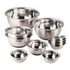 Tramontina Guru 11 Pc Stainless Steel Prep Bowl With Black Silicone Base Set -Tramontina 81502010PDM001G