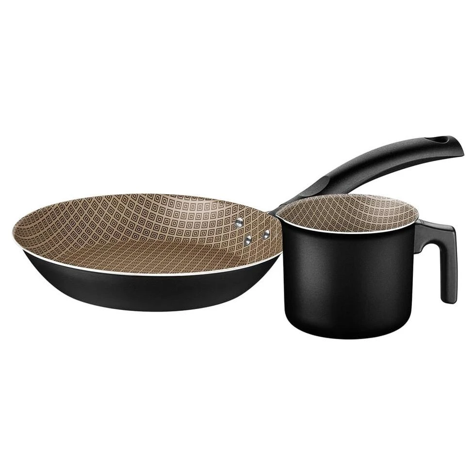 Juego De Sarten Y Hervidor Tramontina Turim Negros De Aluminio 2 Pzs 3 Juego De Sarten Y Hervidor Tramontina Turim Negros De Aluminio 2 Pzs