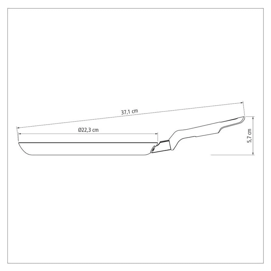 Crepera Tramontina Loreto Negro 22 Cm 5 Crepera Tramontina Loreto Negro 22 Cm - Image 3