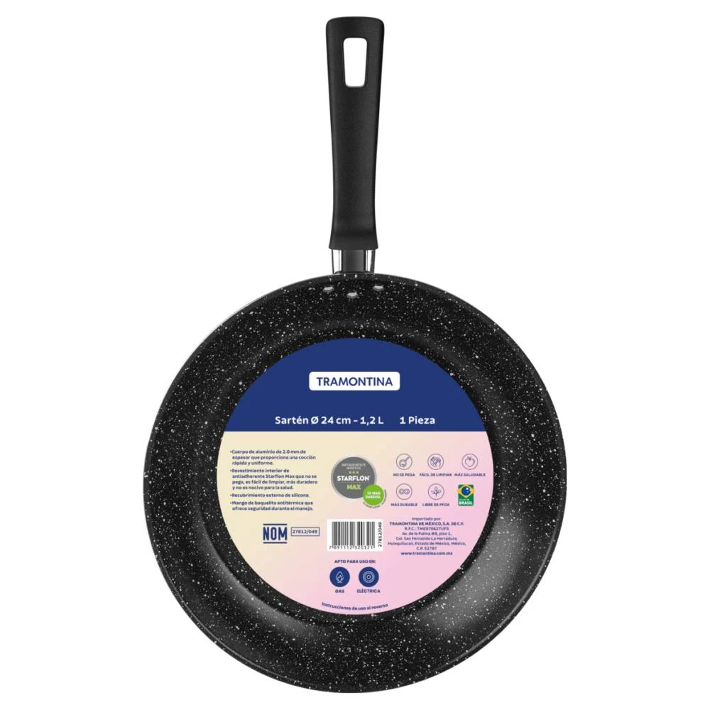 Tramontina Sarten Tramonrtina 27812049 En Aluminio 24 Cm 1,2 L Jorge Campos 4 Tramontina Sarten Tramonrtina 27812049 En Aluminio 24 Cm 1,2 L Jorge Campos - Image 2
