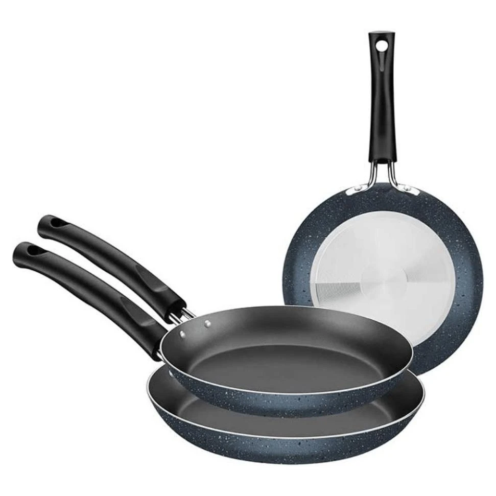 Sartenes Tramontina 27899442 De Aluminio Azul 3 Piezas 3 Sartenes Tramontina 27899442 De Aluminio Azul 3 Piezas