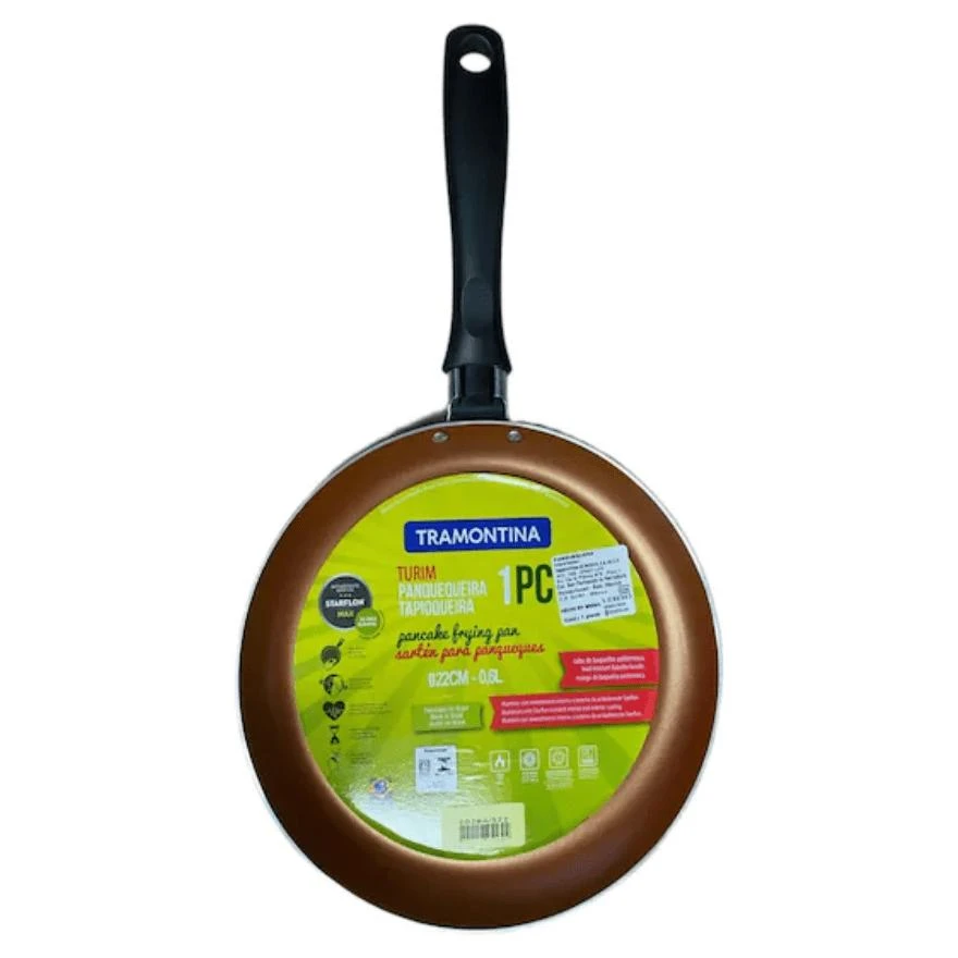 Sarten Panquequera Tapioquera 22cm Turim 20264322 Tramontina 3 Sarten Panquequera Tapioquera 22cm Turim 20264322 Tramontina