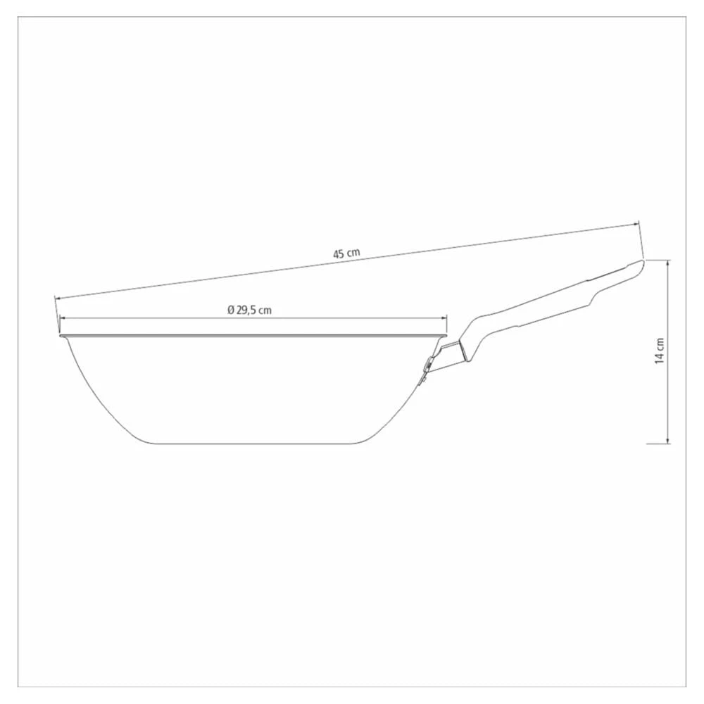 Olla Wok Tramontina Loreto Rojo 28 Cm 4 Olla Wok Tramontina Loreto Rojo 28 Cm - Image 2