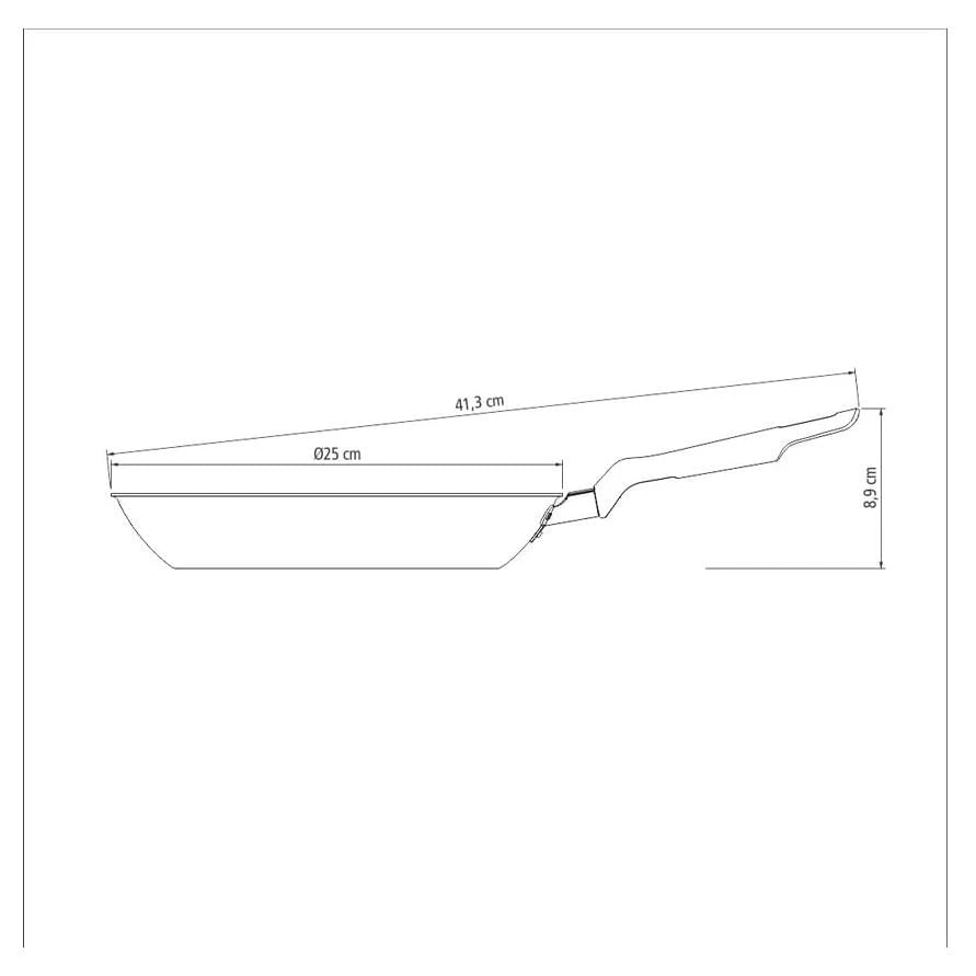 Sartén Tramontina Loreto Rojo 24 Cm 5 Sartén Tramontina Loreto Rojo 24 Cm - Image 3