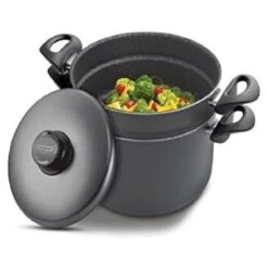 Olla Tramontina Paris 20538622 Cozi-Vaporera Negro 5,7 L -Tramontina image 20955ad16e8d4c65998efbb9bfcc49c5