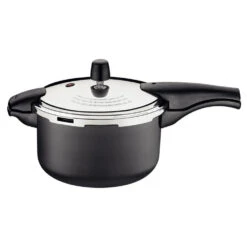 Olla De Presión Tramontina Vancouver 4.5 L Color Negro