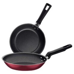 Juego De Sartenes Loreto Tramontina Rojo 2 Piezas