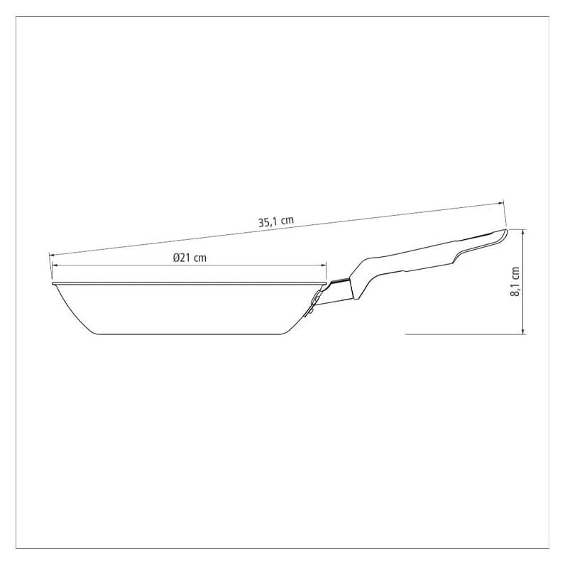 Sartén Tramontina Loreto Rojo 20 Cm 5 Sartén Tramontina Loreto Rojo 20 Cm - Image 3