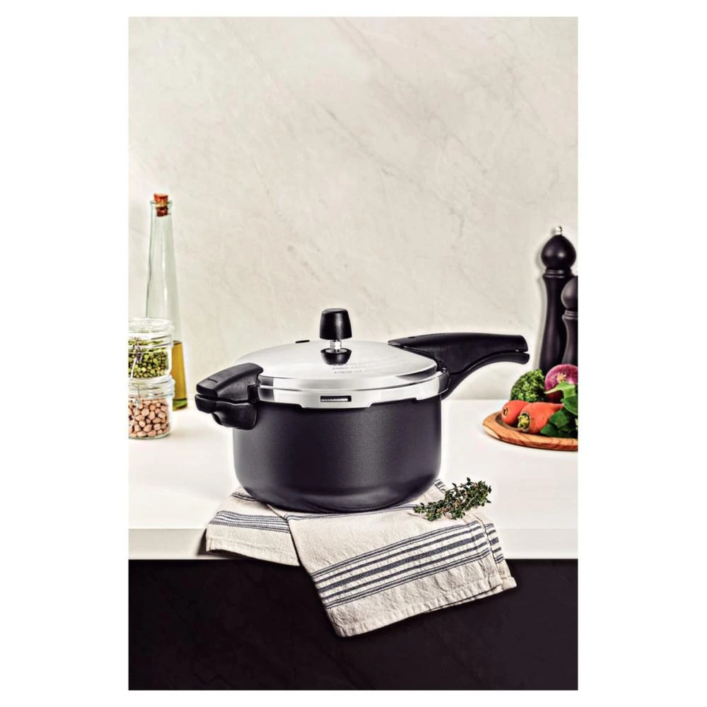 Olla De Presión Tramontina Vancouver 4.5 L Color Negro 5 Olla De Presión Tramontina Vancouver 4.5 L Color Negro - Image 3