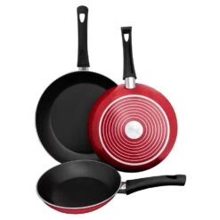 Set Sartenes Tramontina Lazio 3und 80112049 - S028 Rojo