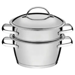 Olla Vaporera Tramontina Allegra 65650050 Acero Inoxidable 2pz -End