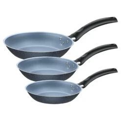 Juego De Sartenes De Aluminio 3 Piezas Turim Tramontina