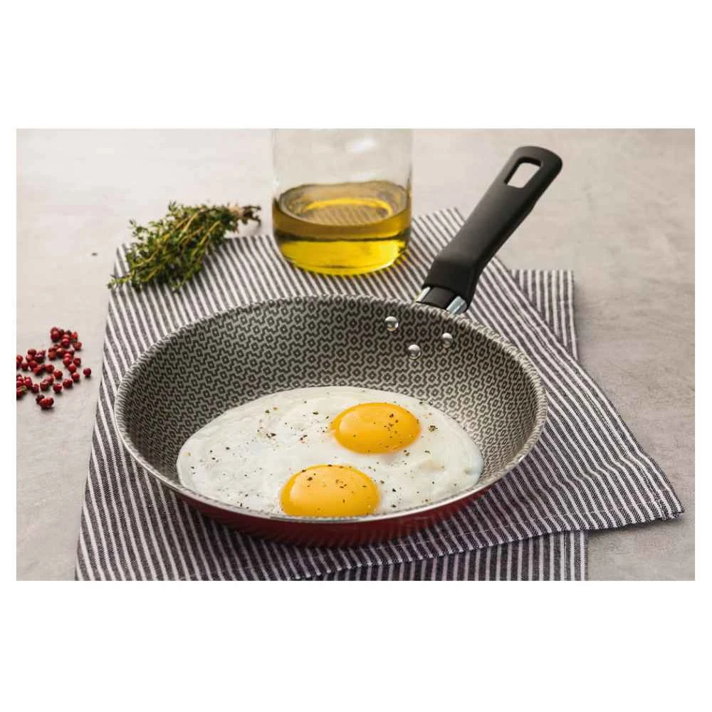 Sartén Tramontina Loreto Rojo 24 Cm 4 Sartén Tramontina Loreto Rojo 24 Cm - Image 2